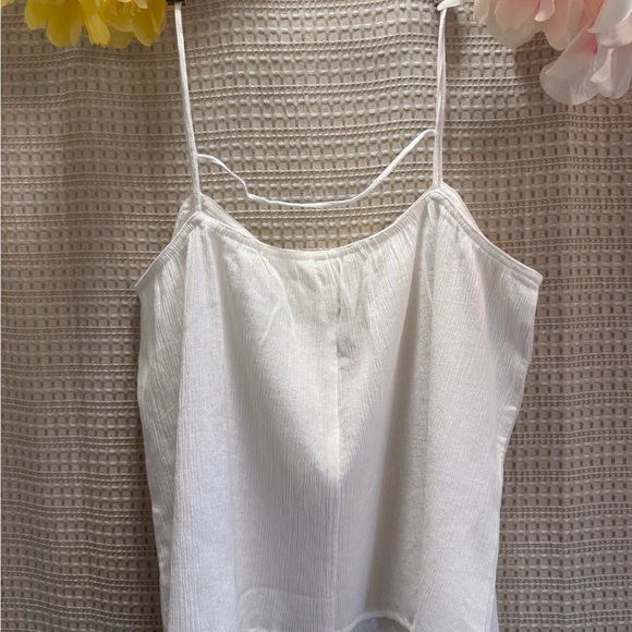 H&M White Ribbed Cami Top - Picture 4 of 9